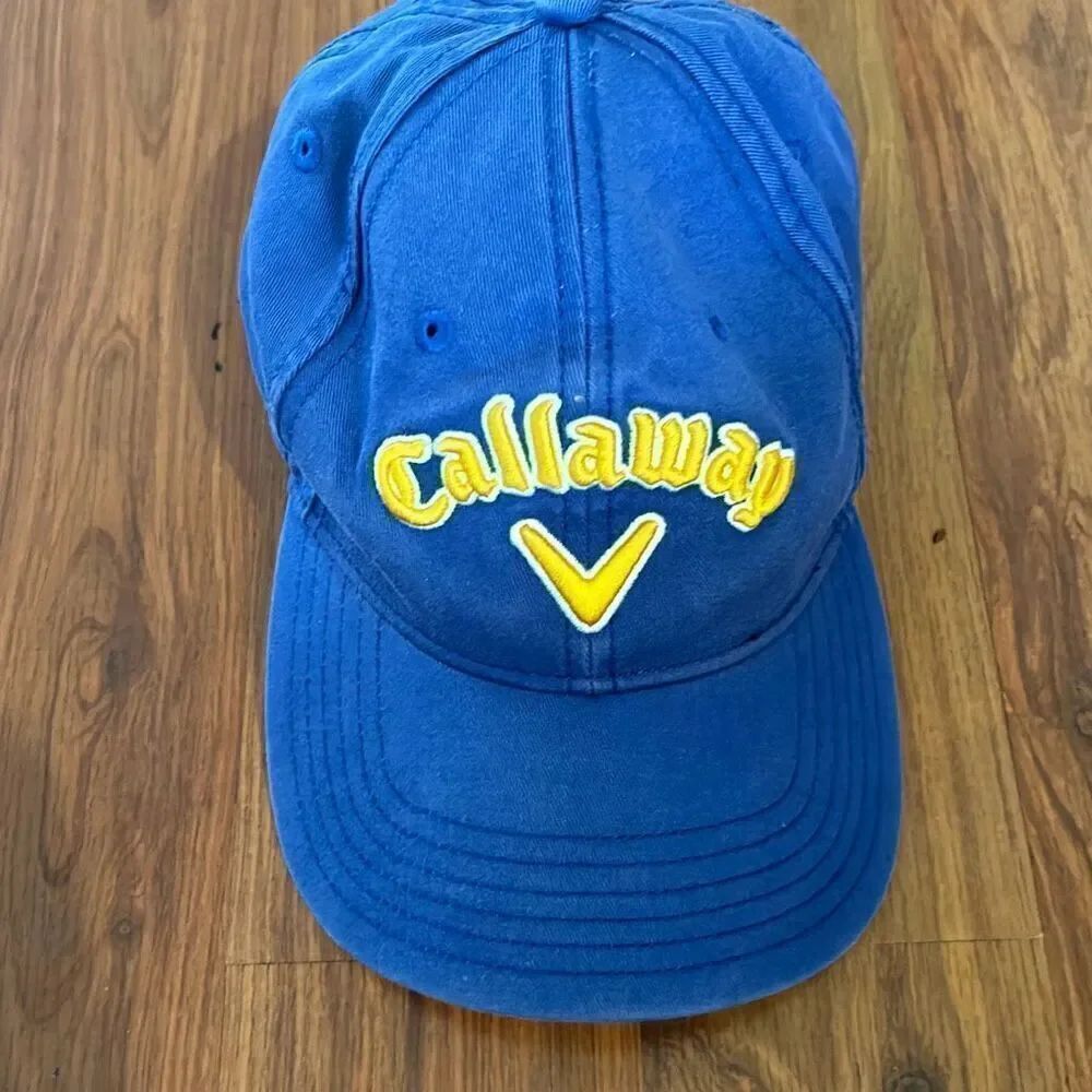 Callaway blue and yellow baseball cap